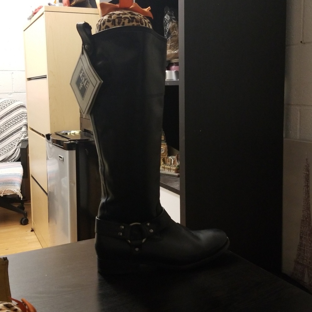 Frye black boots